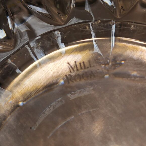 Miller Rogaska Heavy Crystal Bowl 10" dia 5" deep  1/2" thick Rim  Centerpiece - Picture 11 of 16